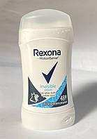 Rexona Invisible Aqua black&white твердий антиперспірант невидимий на чорном та білому