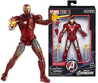 Коллекционная фигурка Хасбро Железный человек Марк VII Maрвел Hasbro Iron Man Mark VII Marvel 17.5см MLS IM003