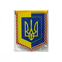 Прапор-Вимпел герб України на присосці