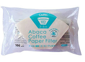 Фільтри паперові CAFEC ABACA Trapezoid Filter Paper 102