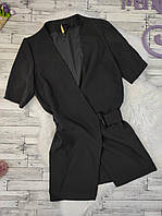 Женский пиджак Imperial черный с коротким рукавом Размер S 44
