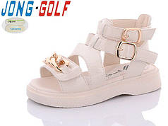 Дитяче літнє взуття гуртом. Дитячі босоніжки 2023 бренда Jong Golf для дівчаток (рр. з 26 по 31)