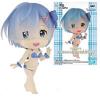 Фигурка Banpresto Q Posket Mini Рэм Жизнь с нуля в альтернативном мире Rem Re:Zero 7 см WST RZ R 01 С