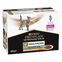 Влажный корм для кошек, при заболеваниях почек Pro Plan Veterinary Diets Renal 85г *10шт (курица)