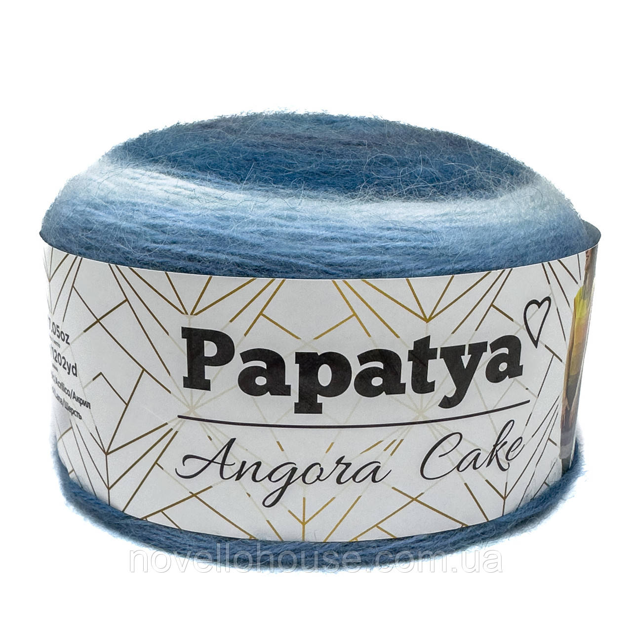 PAPATYA ANGORA CAKE (Папатя Ангора Кейк) № 605 (Вовняна пряжа з акрилом, нитки для в'язання)