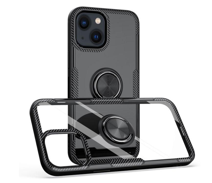 Чохол Primolux Ring Magnetic Stand для Apple iPhone 15 - Black