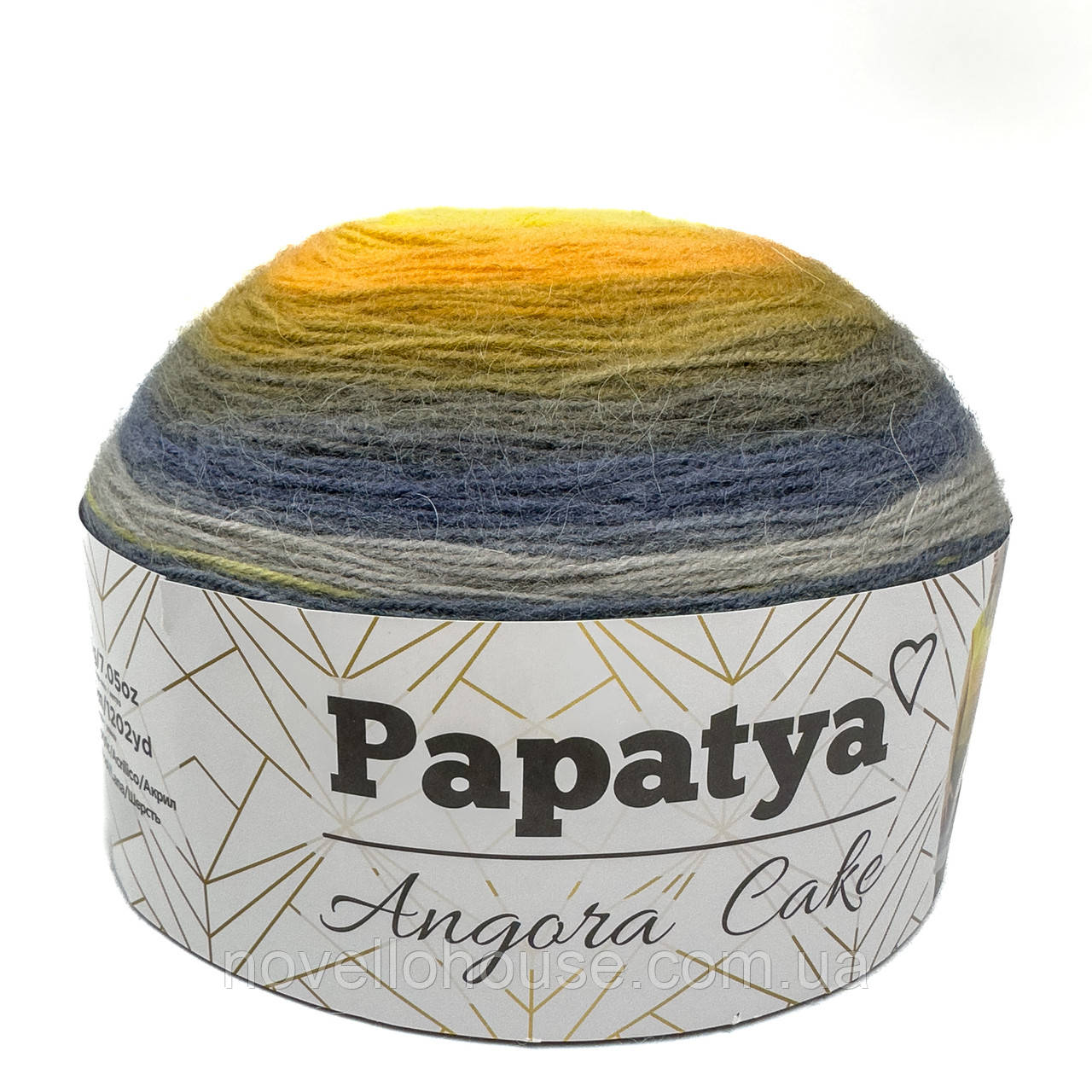 PAPATYA ANGORA CAKE (Папатя Ангора Кейк) № 606 (Вовняна пряжа з акрилом, нитки для в'язання)
