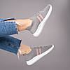Кросівки жіночі сірі літні сітка (Бж-221ср), фото 2
