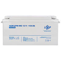 Акумулятор мультигелевий LogicPower AGM LPM-MG 12V - 150 Ah