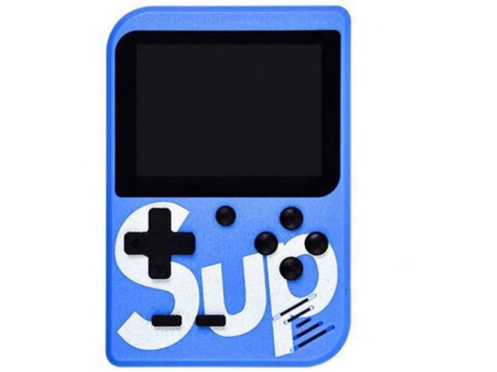 Портативна ігрова приставка Sup Game Box 400 ігор dendy SEGA 8bit синя