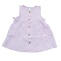 Муслиновое платье для новорожденных девочек Лаванда Minikin
