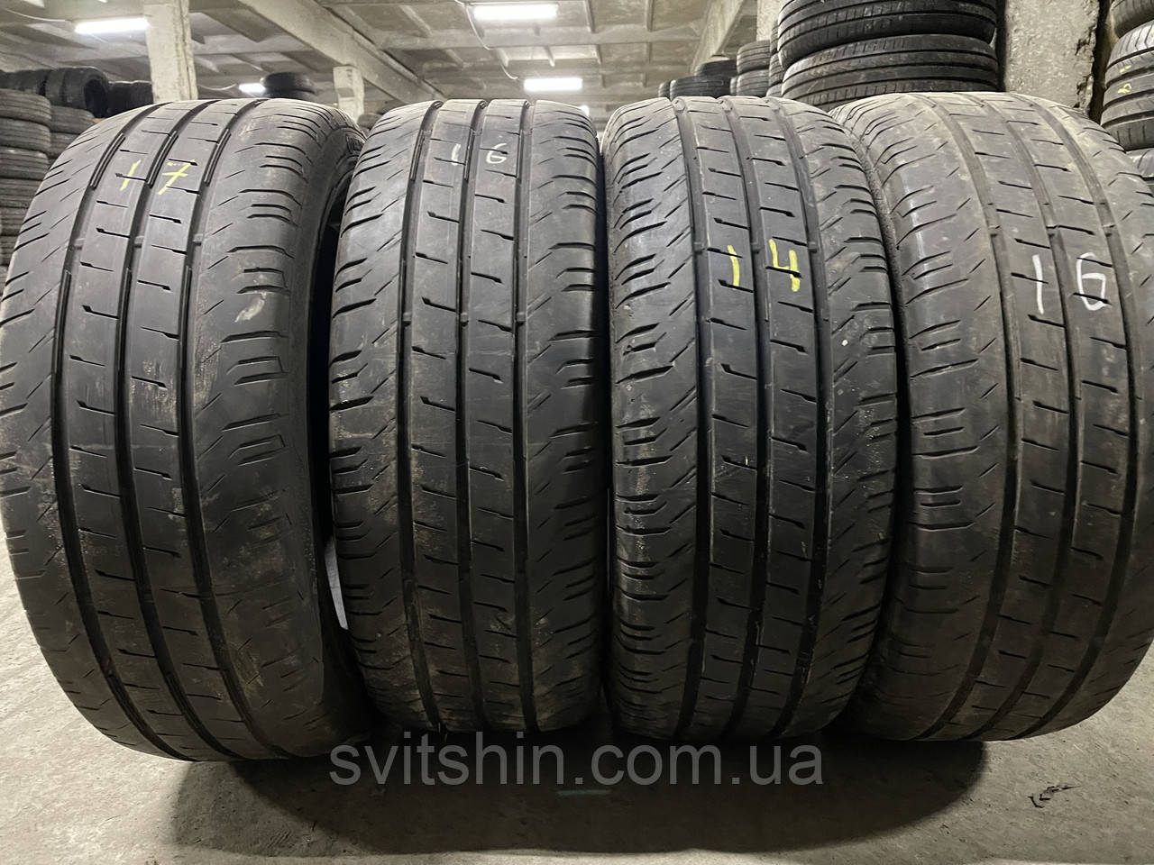 Літо 225/55R17C Continental ContiVanContact200 2шт 4шт