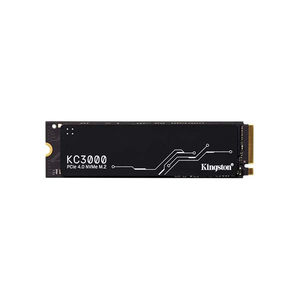 Kingston SSD KC3000 512GB M.2 2280 NVMe PCIe Gen 4.0 x4 3D TLC NAND (SKC3000S/512G) - фото 1 - id-p1829434620