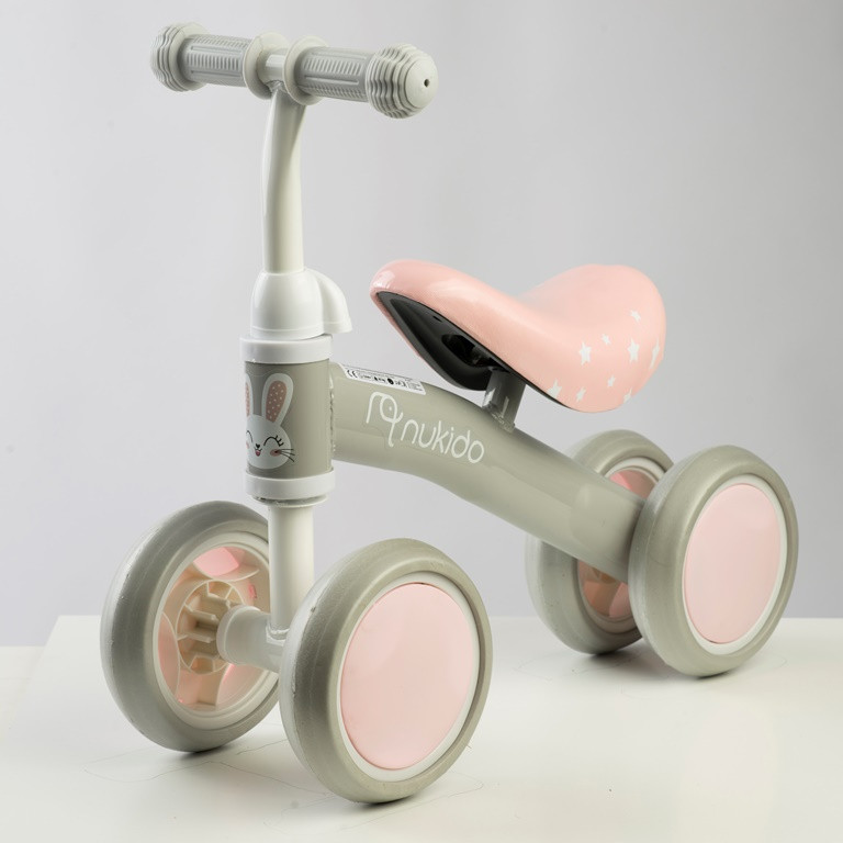 Беговел NK-600 Pink (760001), легкий, для дітей від 1 року, максимальне навантаження 20 кг, фото 1