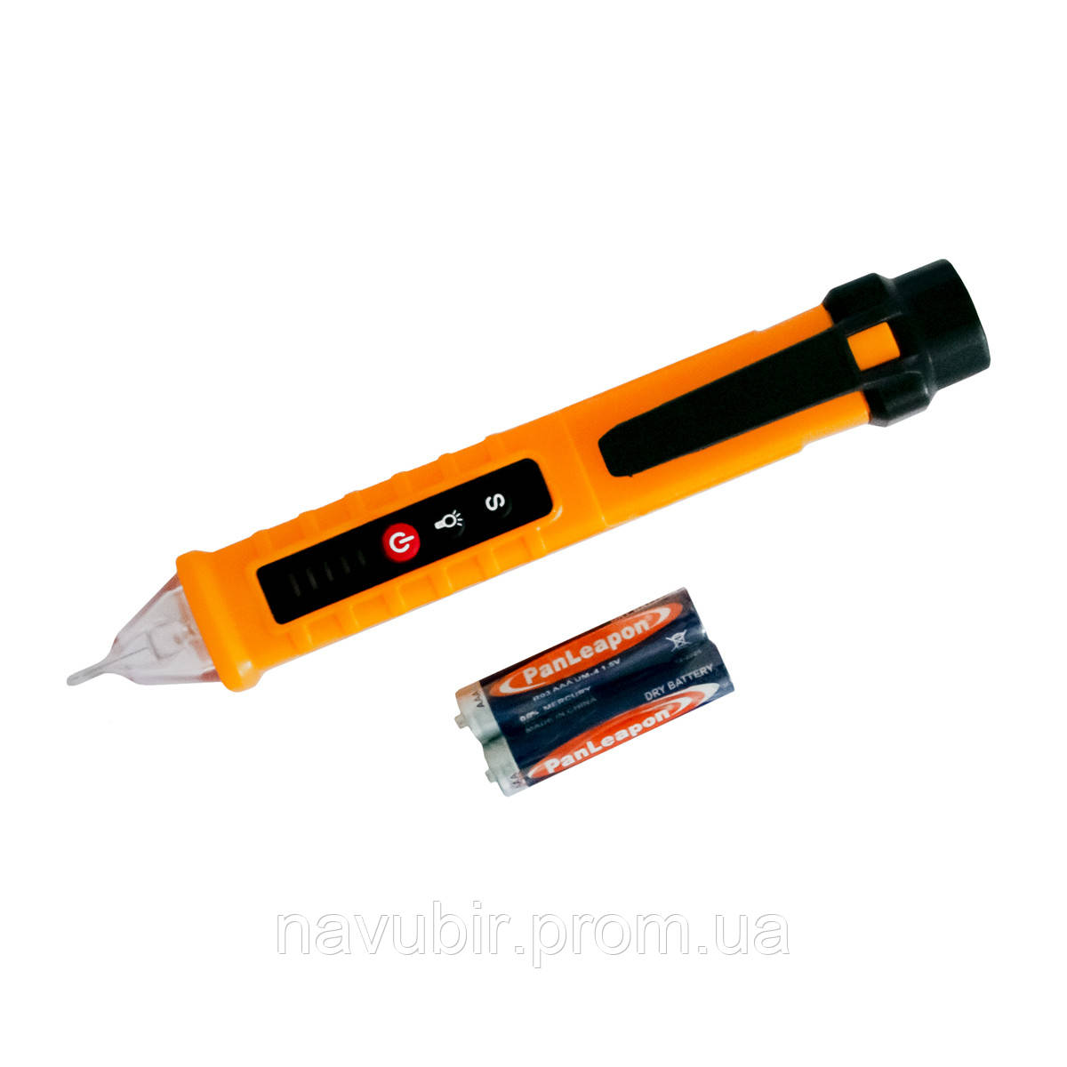 Бесконтактный тестер-индикатор напряжения AC Voltage Detector M100 12V-1kV (NV) - фото 3 - id-p1829434105