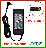 Блок питания для ноутбука Acer 19V 4.74A 90W (DC 5.5*1.7)