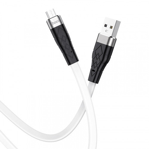 Кабель Hoco X53 Angel USB - MicroUSB 2.4A/1m (Білий)
