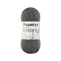 PAPATYA ECOLOGICAL Cotton (Папатья Эколожикал Коттон) № 805 хаки (Пряжа 100% хлопок, нитки для вязания)