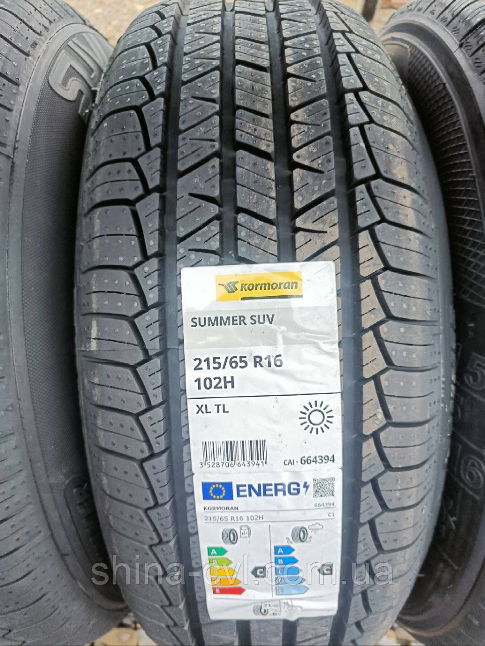 Літні шини 215 65 R16 102H XL KORMORAN SUMMER SUV