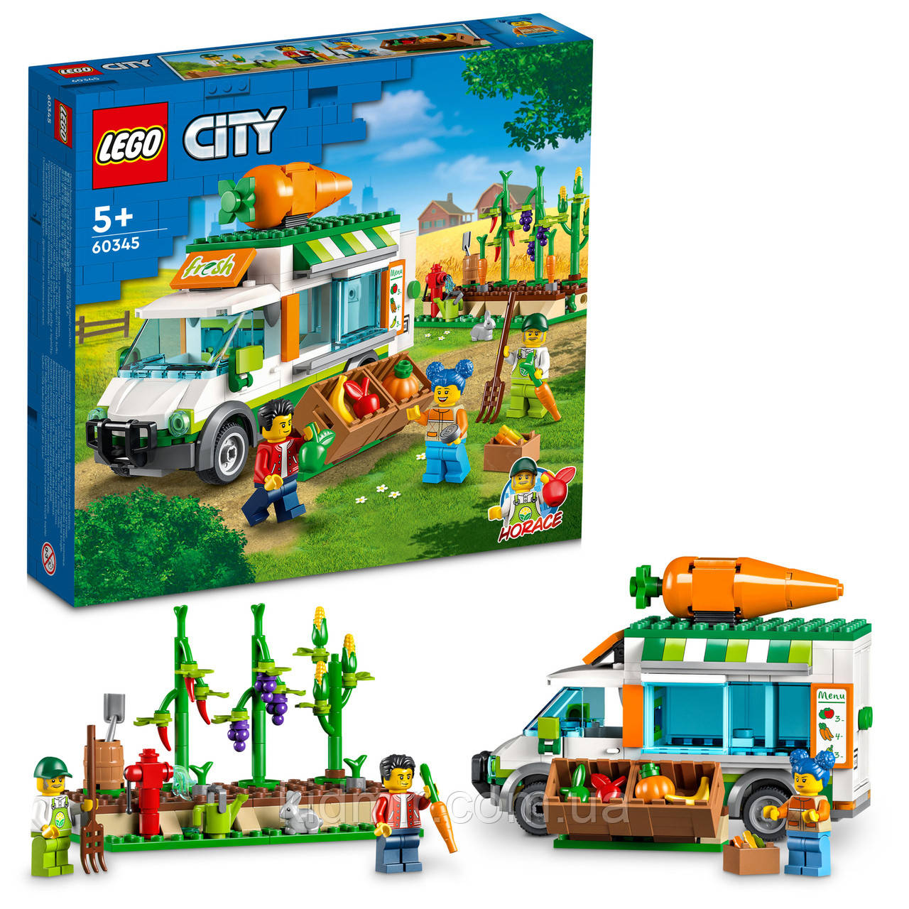 LEGO City 60345 Фургон фермерського ринку
