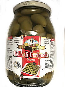 Оливки з кісточкою Bella di Cirignola 1 кг Італія