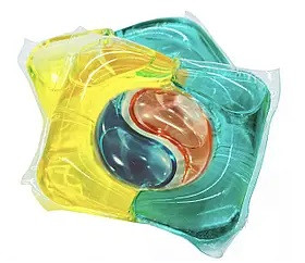 Капсули для прання вашен фри "Wash & Free" 4 в 1 вашен фрі універсальні 1 шт.(в наявності капсули для прання , персил, савекс), фото 1