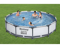 Каркасний басейн Bestway 56416 (366х76 см) (Картріджний фільтр-насос 1249 л/год), фото 3