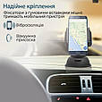 Автотримач із затискачем Promate Mount-2 Black (mount-2.black), фото 3