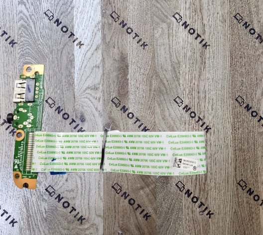 Додаткова плата для ноутбука HP Pavilion 15-f 15-n 15z-n 15t-n, 1xUSB, 1xAudio (737043-001, 732077-001, DA0U83TB6E0) Б/В