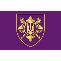 Флаг Отдельная президентская бригада имени гетмана Богдана Хмельницкого (ОПБр) ВСУ (flag-00207)