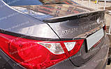 Спойлер Hyundai Sonata YF (спойлер на кришку багажника Хендай Соната 6), фото 2