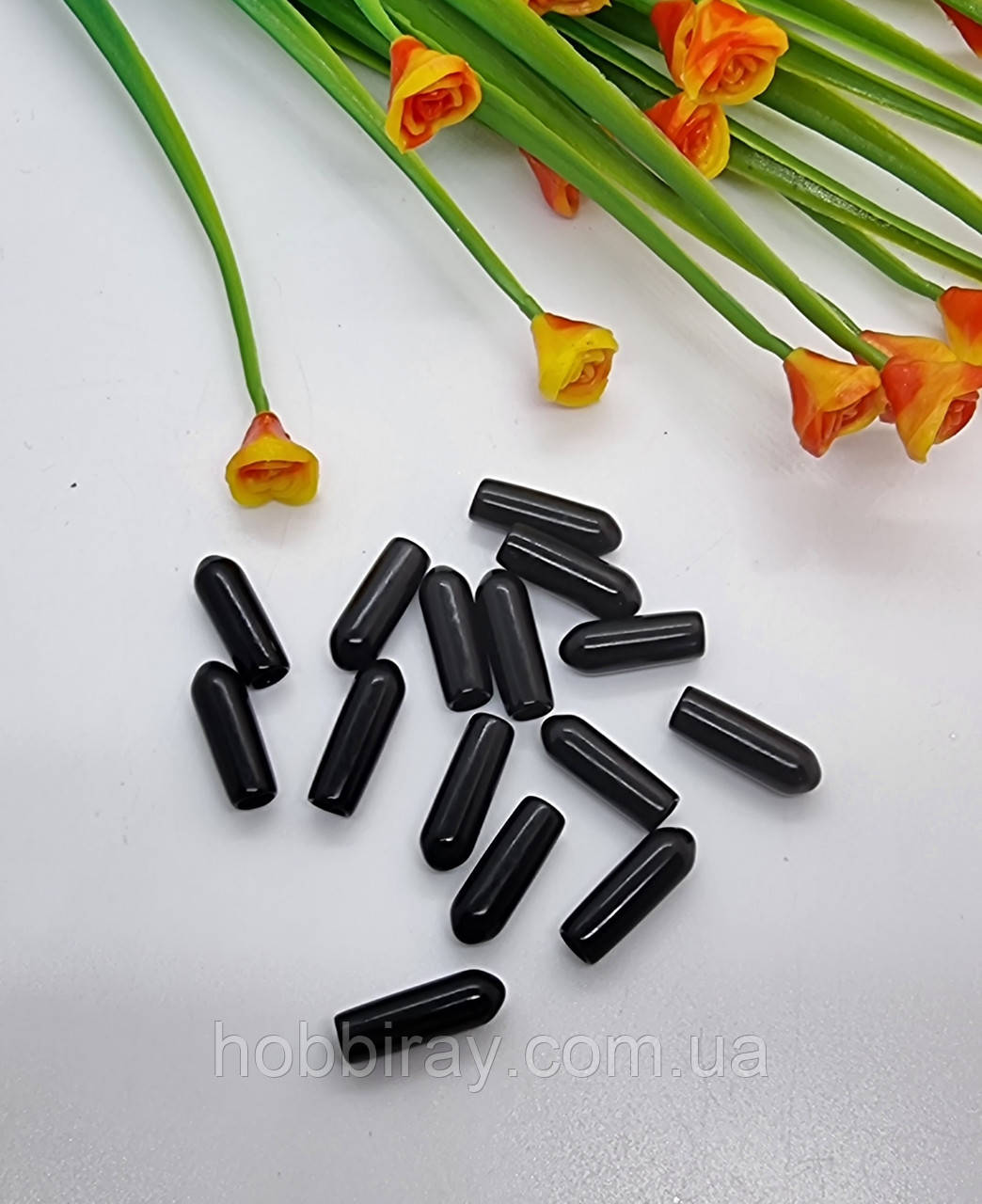 Наконечник на обруч. 15*4 мм. 10 шт.