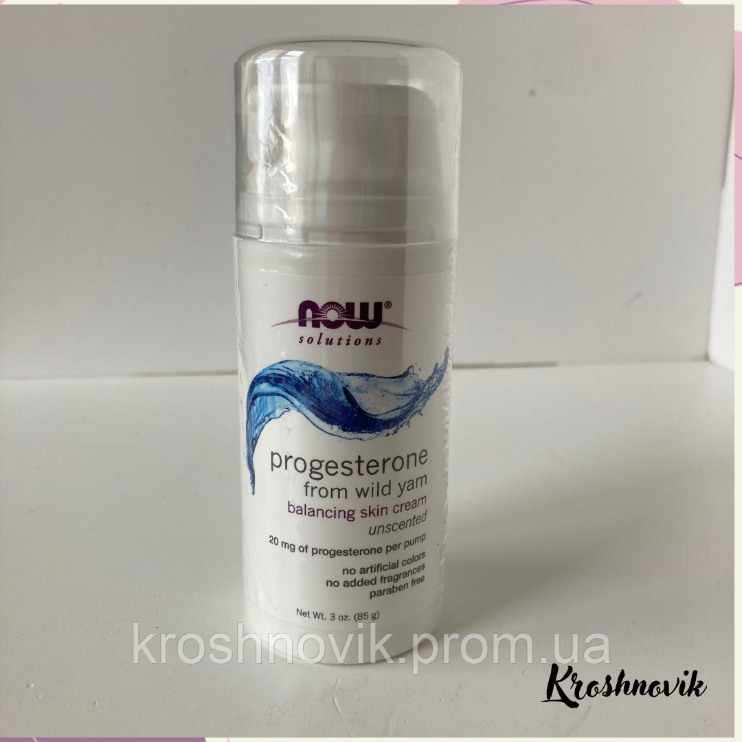 Купить Now Прогестерон із дикого ямсу, крем Progesterone від Wild Yam ...