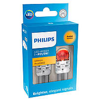 Светодиодные лампы LED Philips Ultinon Pro6000 SI P21/5W 11499AU60X2 12v Amber