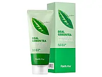 Пилинг-гель для лица с экстрактом зеленого чая FarmStay Real Green Tea Deep Clear Peeling Gel, 100мл