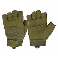 Перчатки тактические без пальцев Mil-Tec Army Fingerless Gloves 12538501 Olive размер L