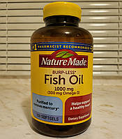 Nature Made Fish Oil 1000 mg 150 капсул рыбий жир омега 3 omega3 optimum