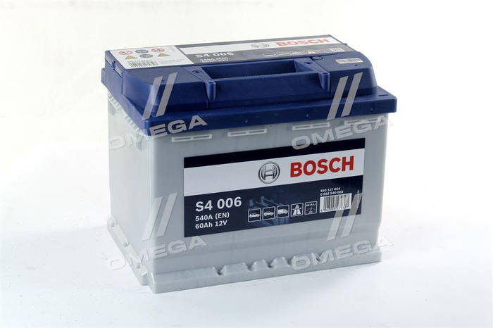 Купить Аккумулятор 60Ah-12v BOSCH (S4006) (242x175x190),L,EN540 ...