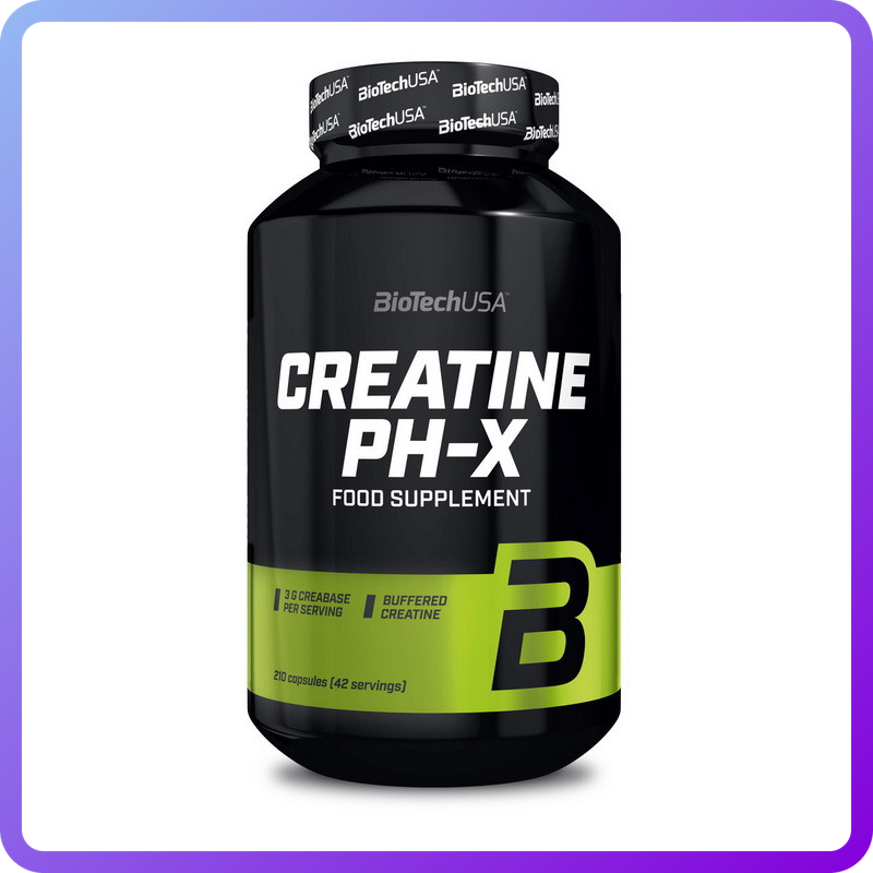 Креатин BioTech Creatine pH-X (210 кап) (101271)