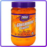 Глютамин NOW L-Glutamine Powder (454 г) (102809)