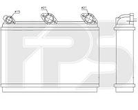 Радиатор печки BMW 5 E34 / 7 E32 (FPS) FP 14 N103