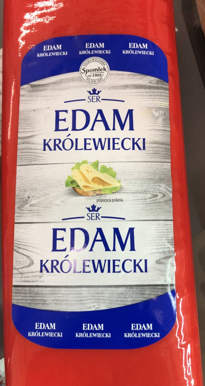 Сир Spomlek Edam Krolewiecki (ваговий)
