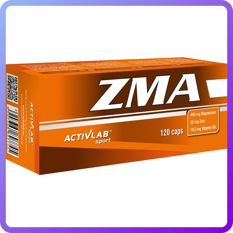 Бустер тестостерону Activlab ZMA (120 кап) (333517)