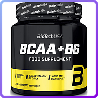 Амінокислоти BCAA BioTech BCAA + B6 (340 таб) (101321)