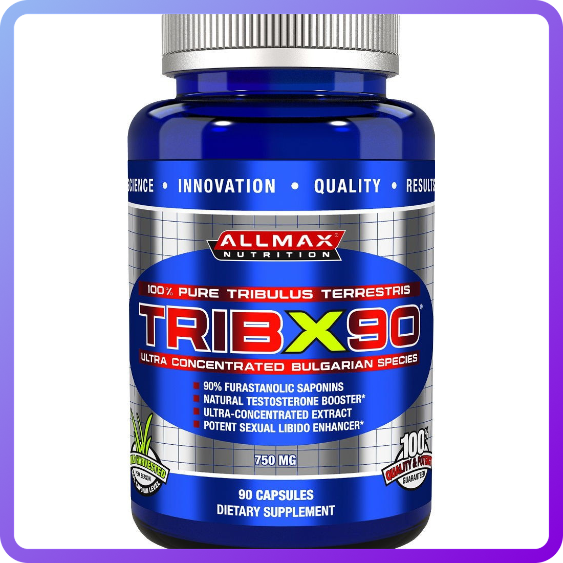 Трибулус AllMax TribX90 (90 капс) (333545)