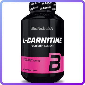 Жироспалювач L-карнітин BioTech L-Carnitine 1000 mg (60 таб) (101342)