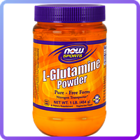 Глютамін NOW L-Glutamine Powder (454 г) (224109)