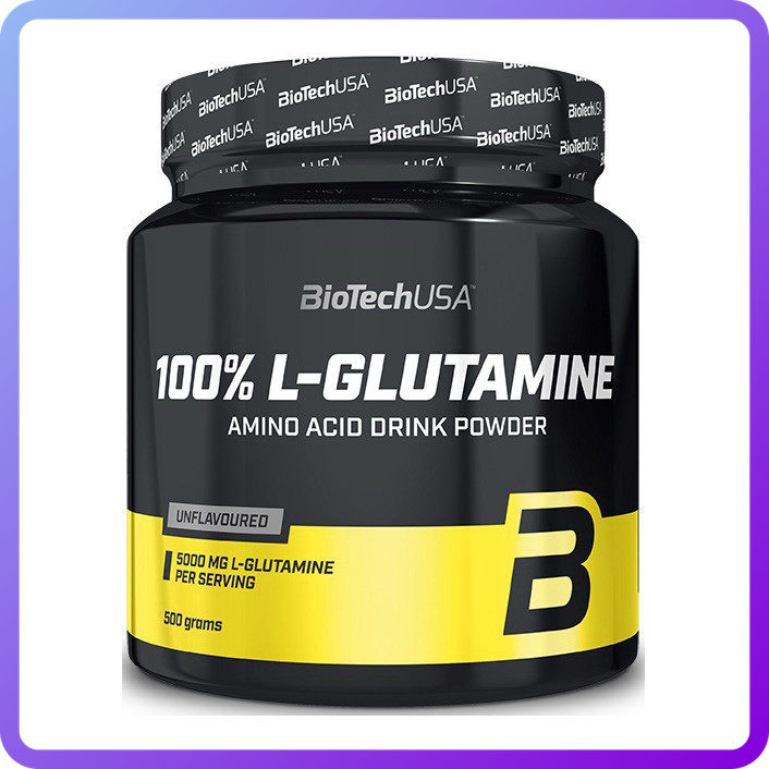 Глютамін BioTech 100% L-Glutamine (500 г) (333652)