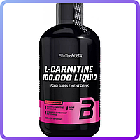 Жироспалювач L-карнітин BioTech 100,000 mg Liquid L-carnitine (500 мл) (222606)