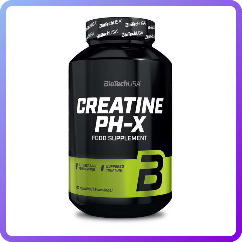 Креатин BioTech Creatine pH-X (210 кап) (333671)
